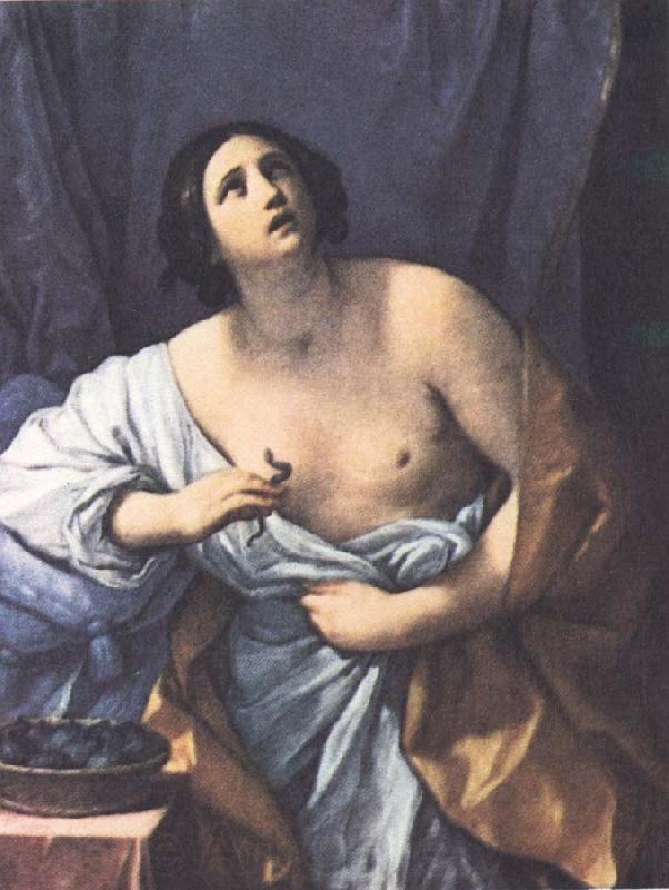 unknow artist kleopatra som guido reni tankte sig henne France oil painting art